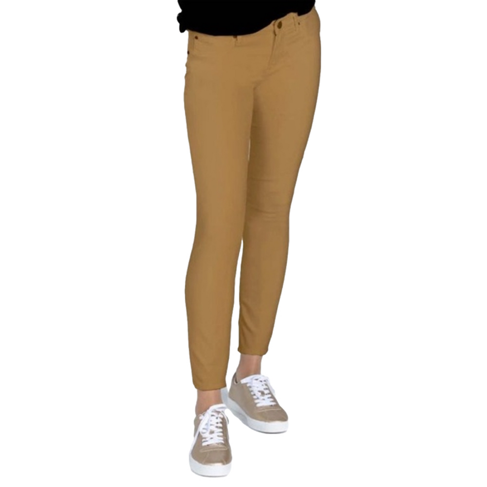 Articles of Society Sarah Skinny Ankle Mid Rise Jeans in Lago Tan Size 25